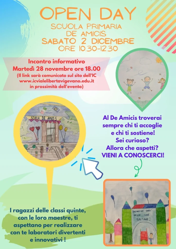 Volantino De Amicis Open-day-23-24