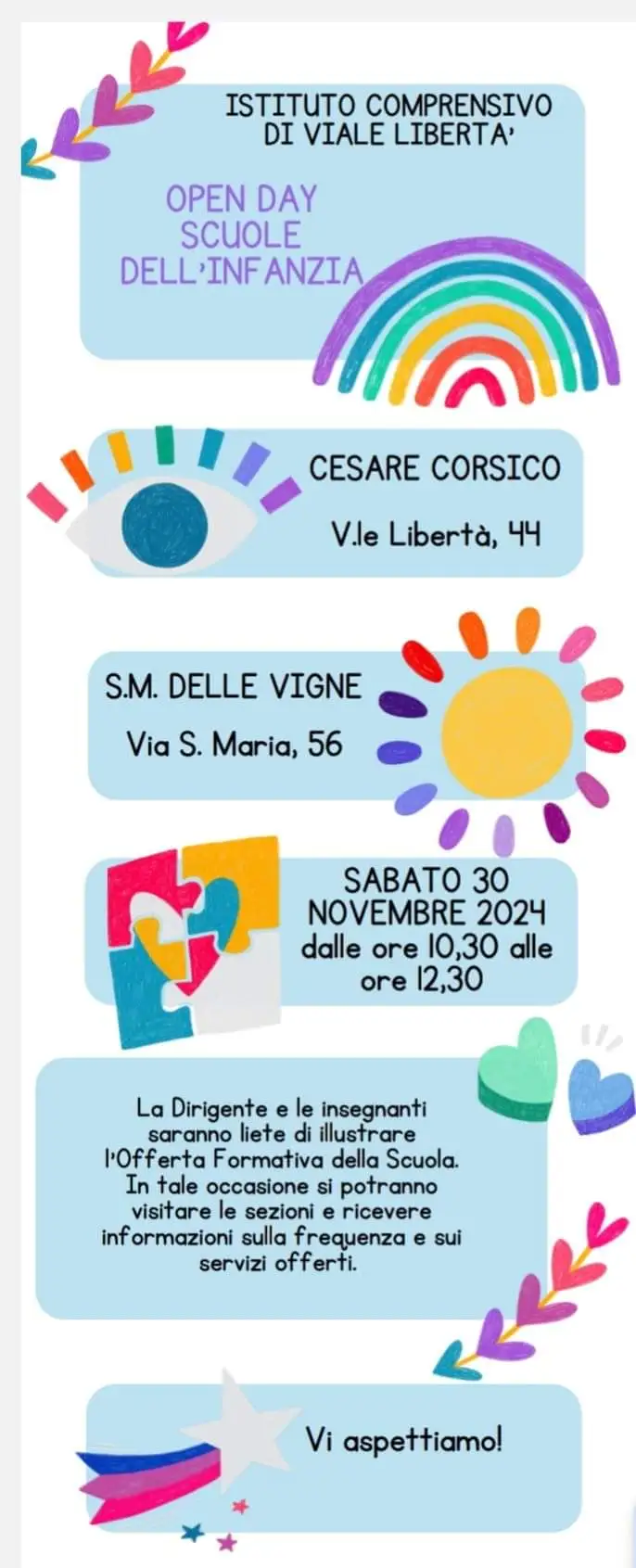 Infanzia OpenDay 2024